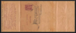 4091/ Argentine (Argentina) Entier Stationery Bande Pour Journal Newspapers Wrapper 1/2c Violet - Entiers Postaux