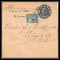 4105/ Argentine (Argentina) Entier Stationery Bande Journal Newspapers Wrapper N°31 Pour Leipzig Allemagne (germany) - Entiers Postaux