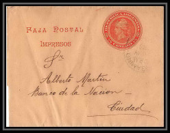 4110/ Argentine (Argentina) Entier Stationery Bande Pour Journal Newspapers Wrapper N°29 1905 - Interi Postali