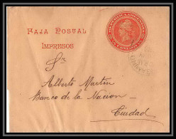 4110/ Argentine (Argentina) Entier Stationery Bande Pour Journal Newspapers Wrapper N°29 1905 - Entiers Postaux