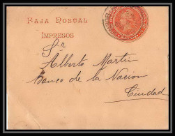 4111/ Argentine (Argentina) Entier Stationery Bande Pour Journal Newspapers Wrapper N°29 1905 - Postal Stationery