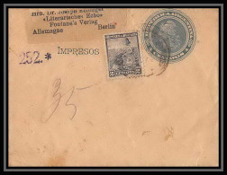 4116/ Argentine (Argentina) Entier Stationery Bande Journal Newspapers Wrapper 4c Verts Pour Berlin Allemagne (germany)  - Postal Stationery
