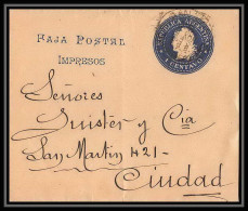 4128/ Argentine (Argentina) Entier Stationery Bande Pour Journal Newspapers Wrapper N°24 - Postal Stationery
