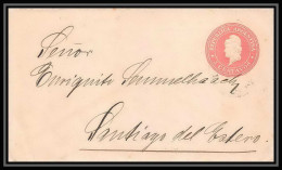 4155/ Argentine (Argentina) Entier Stationery Enveloppe (cover) N°13 1900 - Postwaardestukken