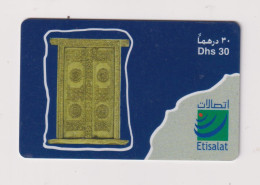 UNITED ARAB EMIRATES - Traditional Door Remote Phonecard - Emirati Arabi Uniti