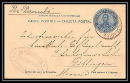 4218/ Argentine (Argentina) Entier Stationery Carte Postale (postcard) N°31 Pour Chemnitz Gottingen (germany) 1912 - Enteros Postales