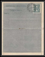 4253/ Argentine (Argentina) Entier Stationery Carte Lettre Letter Card N°2 1888 - Postal Stationery