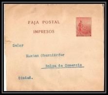 4262/ Argentine (Argentina) Entier Stationery Bande Pour Journal Newspapers Wrapper N°37 1911 - Entiers Postaux