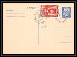 4471 Raignier 15f Bleu B1 139mm Cote 250 1959 Carte Postale Monaco Entier Postal Stationery - Interi Postali