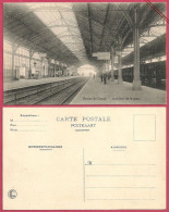 Braine-le-Comte Intérieur De La Gare (Parfait !) 1900's_TTB/SUP-CPA Vintage - Braine-le-Comte