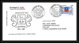 5197/ 1997 Association Pegase Aviation Legere France Mayotte Lettre Cover - Cartas & Documentos