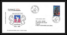 5202/ 1996 Association Pegase Aviation Legere France Mayotte Lettre Cover - Covers & Documents