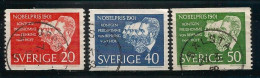 Sweden 1961 Nobel Prize Y.T. 488/490 (0) - Usati