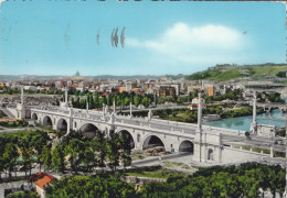 Cartolina Roma - Panorama - Ponte Della Liberta' - Mehransichten, Panoramakarten