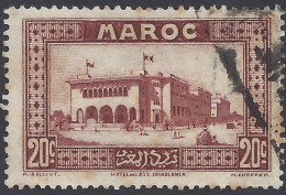 MAROCCO 1933 - Yvert 134° - Hotel Poste | - Used Stamps