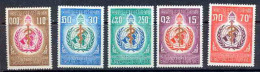 Laos 24 - N° 177/ 181 OMS Cote 6.35 Euros - WGO