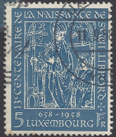 LUSSEMBURGO 1958 - Unificato 544° - Willibrord | - Used Stamps