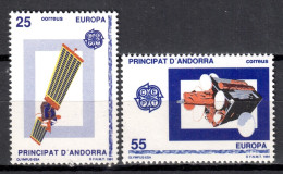 Andorra 1991 / Europa CEPT Space MNH Espacio / Il11  38-39 - 1991