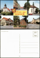 Ansichtskarte Seesen Kirche, Straße, Bank Nord LB 1992 - Seesen