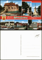 Lüdinghausen Mehrbildkarte Mit Hallenbad, Hospital, Realschule Uvm. 1990 - Lüdinghausen
