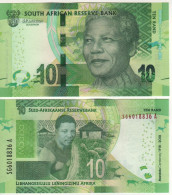 SOUTH AFRICA 10 Rand  P143  Dated  2018   ( Mandela Centenary (1918-2018)  Young Mandela At Back ) - Zuid-Afrika