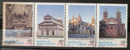 Equatorial Guinea 2005, Cathedrals, MNH Stamps Strip - Guinea Ecuatorial