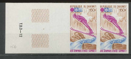 Dahomey ** MNH 35 - Y&t N° 156 Jeux Olympiques (olympic Games) SAPPORO 1972 Non Dentelé Imperf - Winter 1972: Sapporo