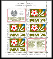 268 Football (Soccer) Allemagne 1974 Munich - Neuf ** MNH - Pologne (Poland) N° 60 Bloc  - 1974 – West Germany