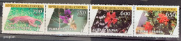 Equatorial Guinea 2016, Flora And Fauna, MNH Stamps Strip - Guinea Ecuatorial