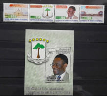 Equatorial Guinea 2018, 50th Anniversary Of Independence, MNH S/S And Stamps Strip - Guinea Ecuatorial