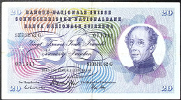 SUISSE/SWITZERLAND * 20 Francs * Dufour * 15/01/1969 * Etat/Grade TTB/VF - Switzerland