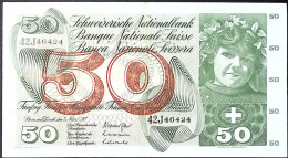 SUISSE/SWITZERLAND * 50 Francs * Cueillette Des Pommes * 07/03/73 * Etat/Grade TTB/VF - Switzerland