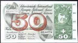 SUISSE/SWITZERLAND * 50 Francs * Cueillette Des Pommes * 07/03/73 * Etat/Grade TTB/VF - Zwitserland