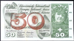 SUISSE/SWITZERLAND * 50 Francs * Cueillette Des Pommes * 07/03/73 * Etat/Grade TTB/VF - Schweiz