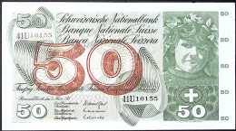 SUISSE/SWITZERLAND * 50 Francs * Cueillette Des Pommes * 07/03/73 * Etat/Grade TTB/VF - Svizzera