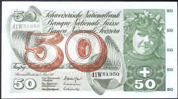 SUISSE/SWITZERLAND * 50 Francs * Cueillette Des Pommes * 07/03/73 * Etat/Grade TTB+/XF - Schweiz