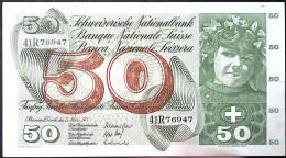 SUISSE/SWITZERLAND * 50 Francs * Cueillette Des Pommes * 07/03/73 * Etat/Grade TTB/VF - Switzerland