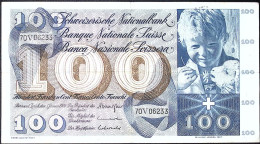 SUISSE/SWITZERLAND * 100 Francs * Saint Martin * 05/01/1970 * Etat/Grade TTB/VF - Switzerland