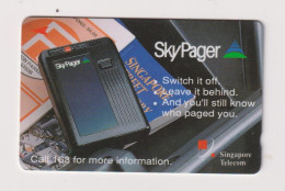 SINGAPORE - Sky Pager GPT Magnetic Phonecard - Singapore