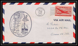 0999 Lettre USA Aviation Premier Vol Airmail Cover First Flight Aeroplane 1946 Aberdeen (Washington) AM 77 - 2c. 1941-1960 Briefe U. Dokumente