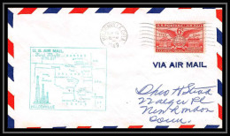 1105 Lettre USA Aviation Premier Vol Airmail Cover First Flight Aeroplane 1949 AM 81 Holdenville, Oklahoma - 2c. 1941-1960 Brieven