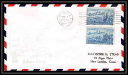 1156 Lettre USA Aviation Premier Vol Airmail Cover First Flight Aeroplane 1951 Am 93 Silver City, New Mexico - 2c. 1941-1960 Covers
