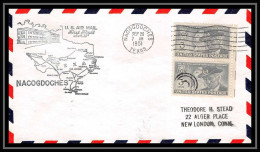 1161 Lettre USA Aviation Premier Vol Airmail Cover First Flight Aeroplane 19951 Am 82 Nacogdoches, Texas - 2c. 1941-1960 Covers