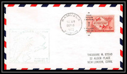 1173 Lettre USA Aviation Premier Vol Airmail Cover First Flight Aeroplane 1953 AM 33 Kamuela, Hawaii - 2c. 1941-1960 Cartas & Documentos