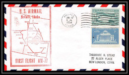 1184 Lettre USA Aviation Premier Vol Airmail Cover First Flight Aeroplane 1954 AM 77 McCall, Idaho - 2c. 1941-1960 Storia Postale
