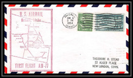1185 Lettre USA Aviation Premier Vol Airmail Cover First Flight Aeroplane 1954 AM 77 McCall, Idaho - 2c. 1941-1960 Lettres