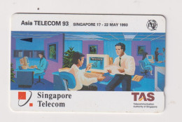SINGAPORE - Asia Telecom 93 GPT Magnetic Phonecard - Singapour