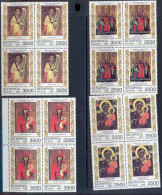 115 Biélorussie (Belarus) N°387 Femmes Célèbres Zenta Mauriņa / Tableau (tableaux Painting) Bloc 4 Cote 20 Eu  - Religion