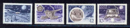 Russie (Russia Urss USSR) - 082 - N°3704 / 3707 Espace (space) Espace Cosmique - Russia & USSR