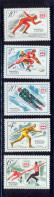 Russie (Russia Urss USSR) - 089 - N°4225 / 4229 Jeux Olympiques (olympic Games) 1976 Innsbruck Bloc 4 - Hiver 1976: Innsbruck